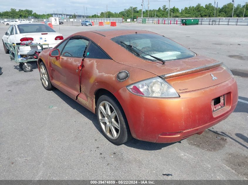 2006 Mitsubishi Eclipse Gt VIN: 4A3AK34T66E031279 Lot: 39474859