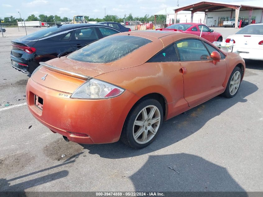 2006 Mitsubishi Eclipse Gt VIN: 4A3AK34T66E031279 Lot: 39474859