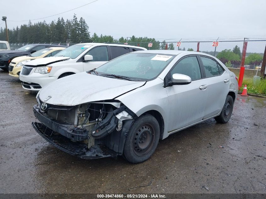 2014 Toyota Corolla L VIN: 5YFBURHEXEP127045 Lot: 39474860