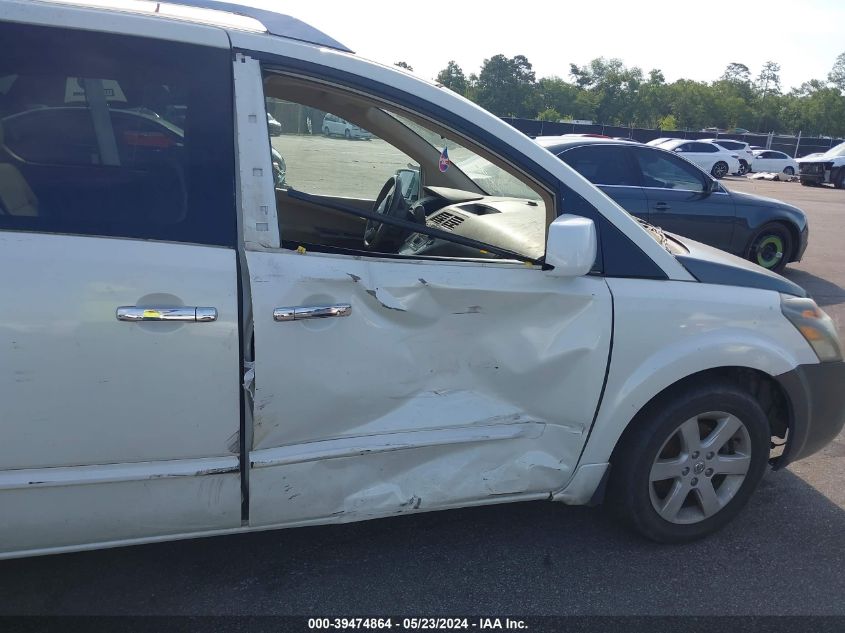 2008 Nissan Quest 3.5 S VIN: 5N1BV28U68N118870 Lot: 39474864