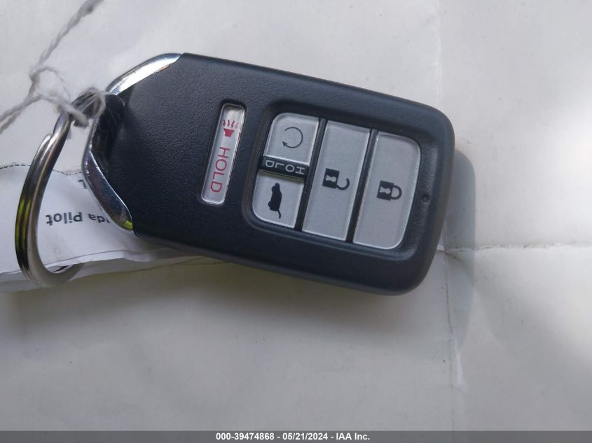 2018 Honda Pilot Ex-L VIN: 5FNYF6H54JB072536 Lot: 39474868