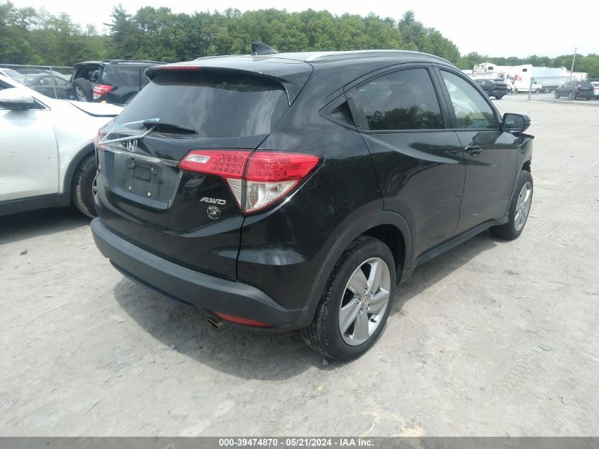 2020 Honda Hr-V Awd Ex VIN: 3CZRU6H54LM721643 Lot: 39474870