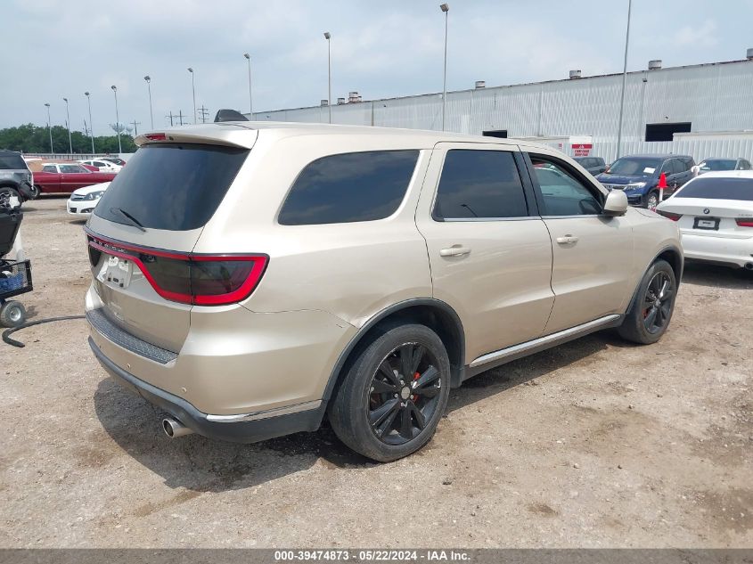 2014 Dodge Durango Sxt VIN: 1C4RTHAC1EC466905 Lot: 39474873