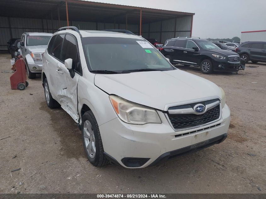 2015 Subaru Forester 2.5I Premium VIN: JF2SJADCXFH513073 Lot: 39474874