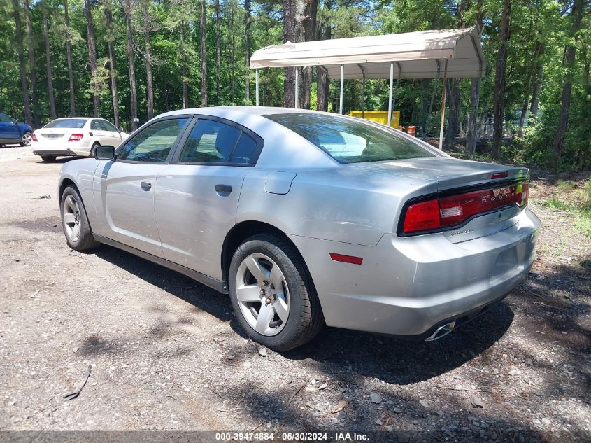 2013 Dodge Charger Police VIN: 2C3CDXAT7DH642661 Lot: 39474884