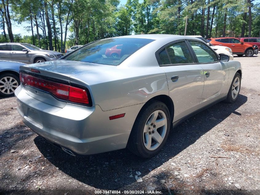 2013 Dodge Charger Police VIN: 2C3CDXAT7DH642661 Lot: 39474884