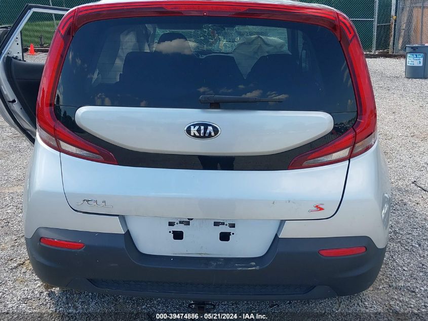 2020 Kia Soul S VIN: KNDJ23AUXL7114441 Lot: 39474886