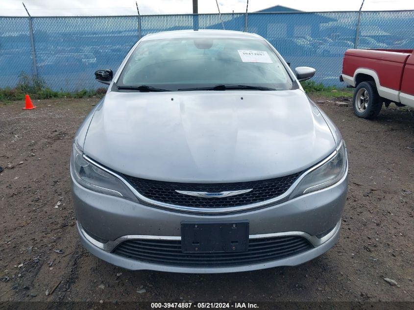 2015 Chrysler 200 Limited VIN: 1C3CCCAB1FN675376 Lot: 39474887