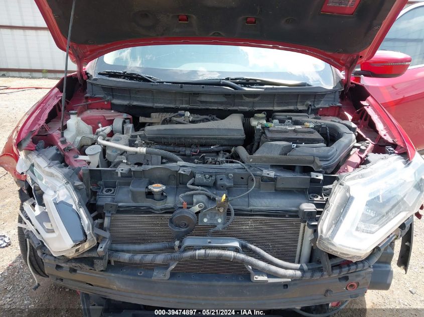 2017 Nissan Rogue Sv VIN: JN8AT2MT9HW385552 Lot: 39474897