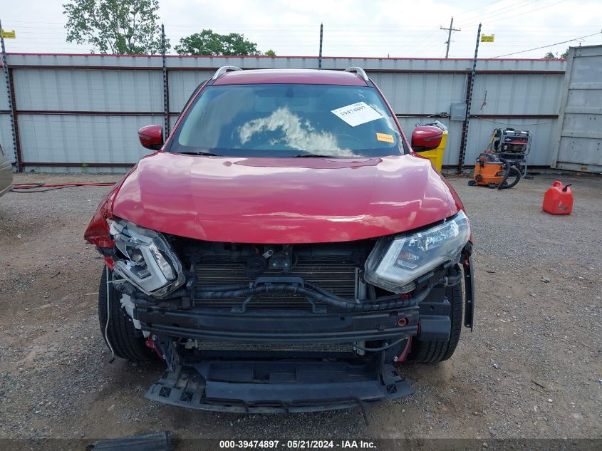 2017 Nissan Rogue Sv VIN: JN8AT2MT9HW385552 Lot: 39474897