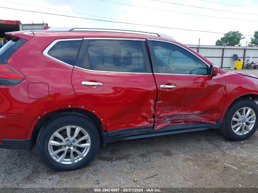 2017 Nissan Rogue Sv VIN: JN8AT2MT9HW385552 Lot: 39474897