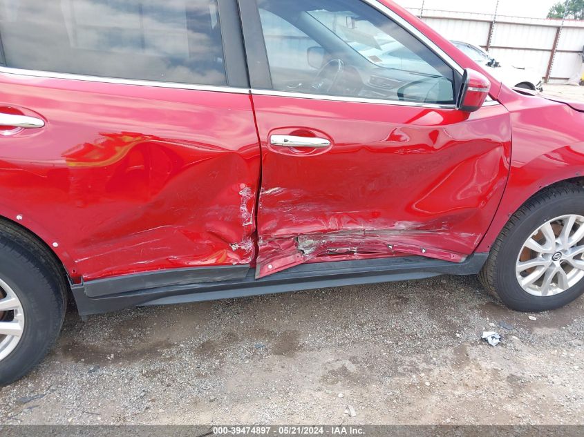 2017 Nissan Rogue Sv VIN: JN8AT2MT9HW385552 Lot: 39474897