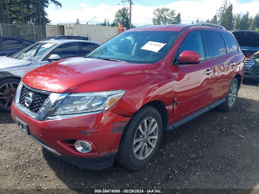 2016 Nissan Pathfinder Platinum/S/Sl/Sv VIN: 5N1AR2MM4GC621765 Lot: 39474898