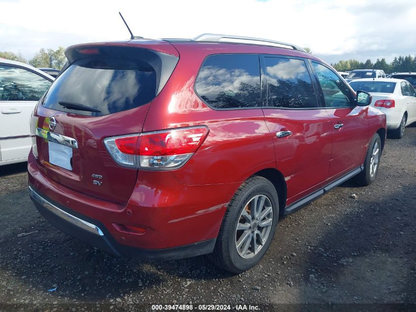 2016 Nissan Pathfinder Platinum/S/Sl/Sv VIN: 5N1AR2MM4GC621765 Lot: 39474898