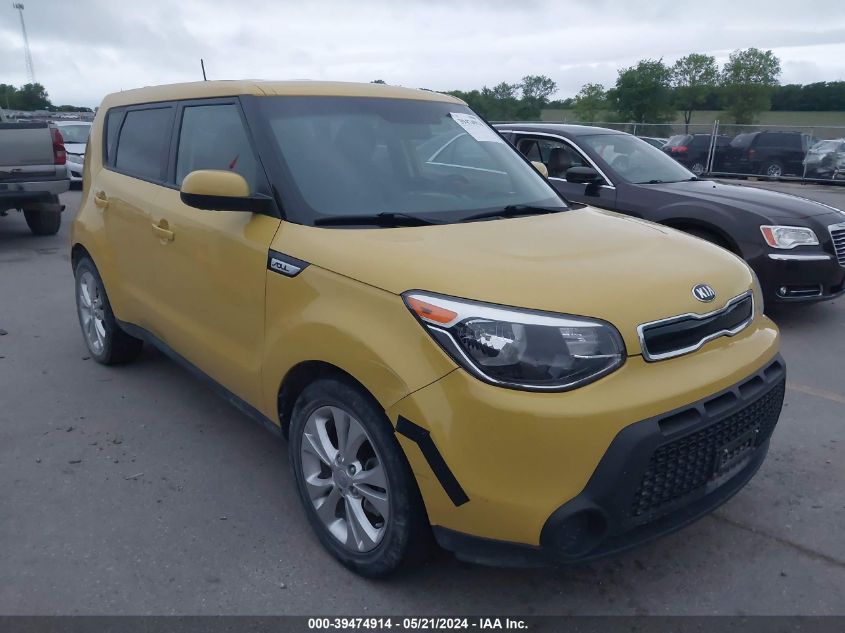 2015 Kia Soul + VIN: KNDJP3A50F7208696 Lot: 39474914