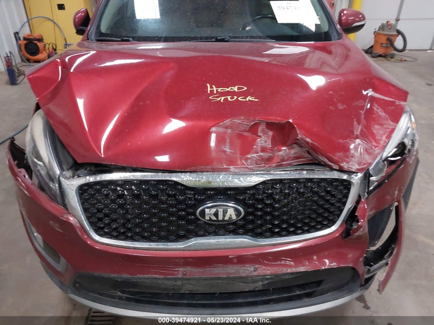 2016 Kia Sorento 2.0T Ex VIN: 5XYPHDA10GG144531 Lot: 39474921