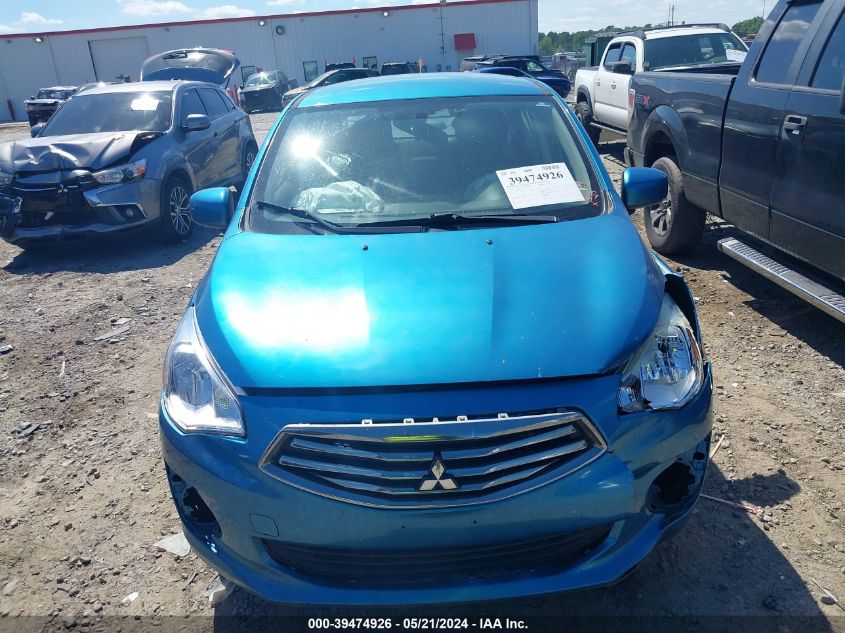 2018 Mitsubishi Mirage G4 Es VIN: ML32F3FJ7JHF03803 Lot: 39474926