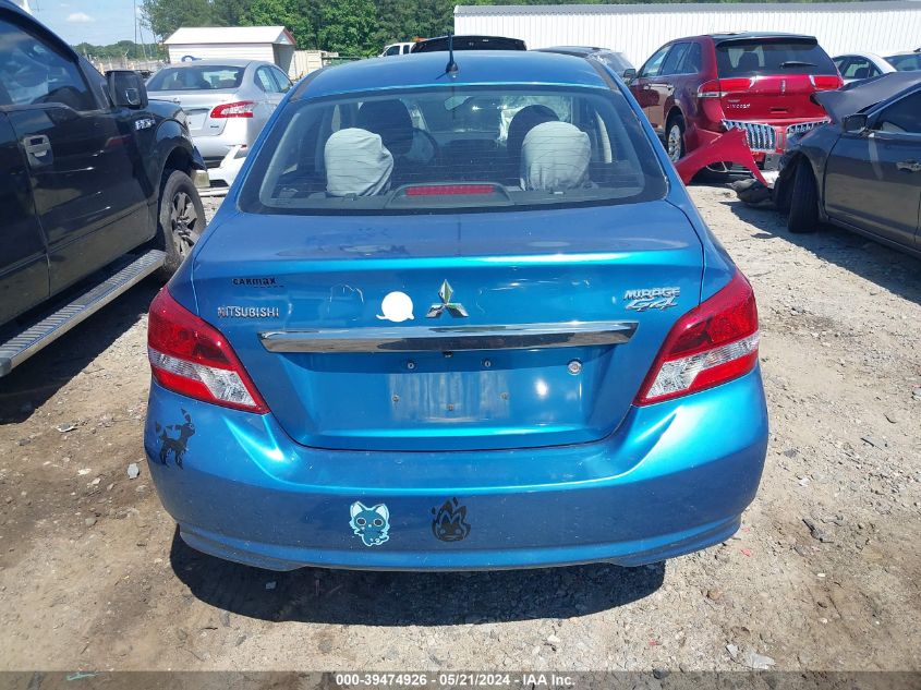 2018 Mitsubishi Mirage G4 Es VIN: ML32F3FJ7JHF03803 Lot: 39474926