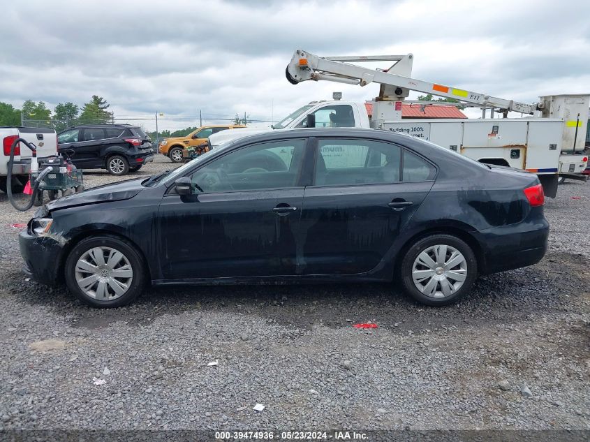 2012 Volkswagen Jetta 2.5L Se VIN: 3VWDP7AJ0CM319779 Lot: 39474936