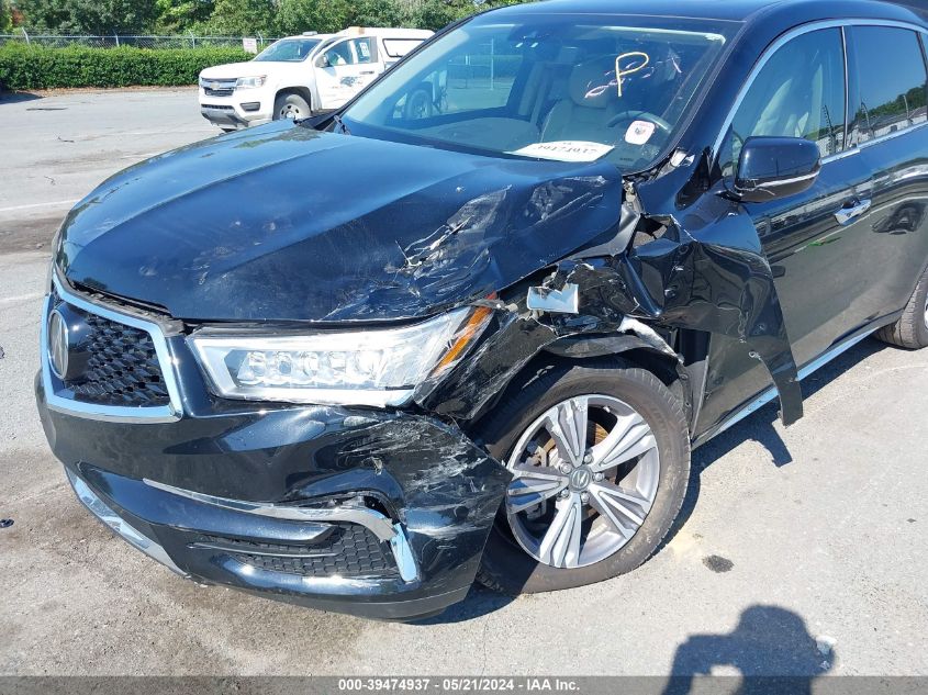 2020 Acura Mdx Standard VIN: 5J8YD4H34LL056234 Lot: 39474937