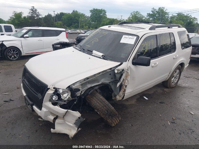 2010 Ford Explorer Xlt VIN: 1FMEU6DE6AUA93809 Lot: 39474943