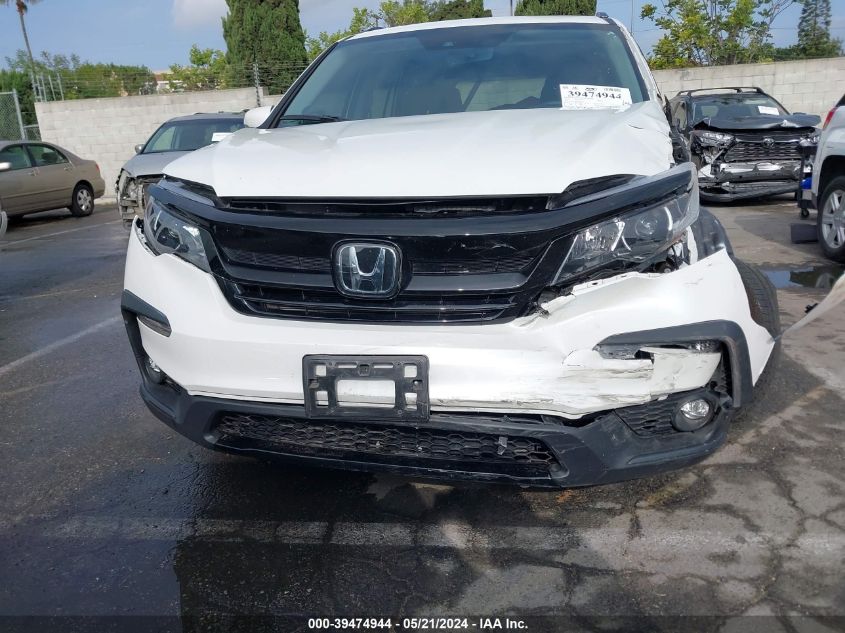 2021 Honda Pilot 2Wd Special Edition VIN: 5FNYF5H22MB035327 Lot: 39474944