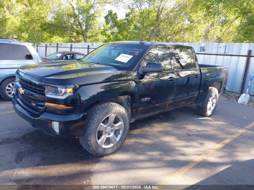 2018 Chevrolet Silverado 1500 2Lt VIN: 3GCUKREC5JG557924 Lot: 39475011