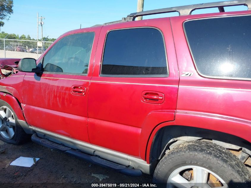 2004 Chevrolet Tahoe Z71 VIN: 1GNEK13Z54R322500 Lot: 39475019