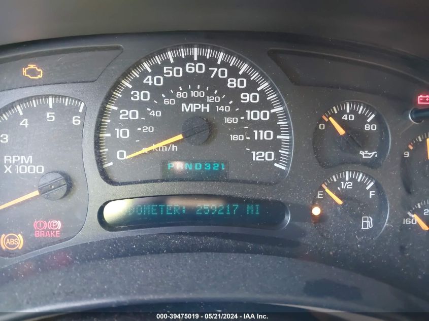 2004 Chevrolet Tahoe Z71 VIN: 1GNEK13Z54R322500 Lot: 39475019