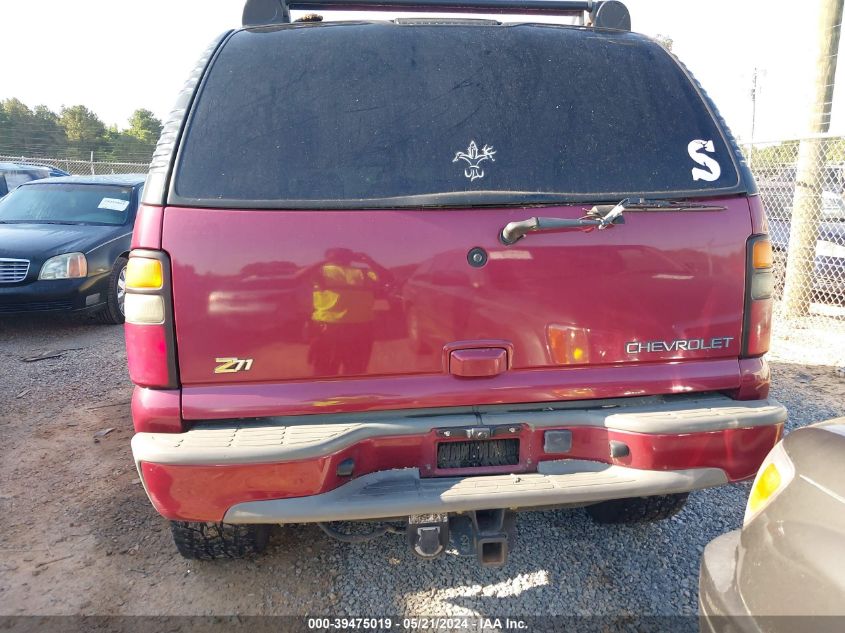 2004 Chevrolet Tahoe Z71 VIN: 1GNEK13Z54R322500 Lot: 39475019