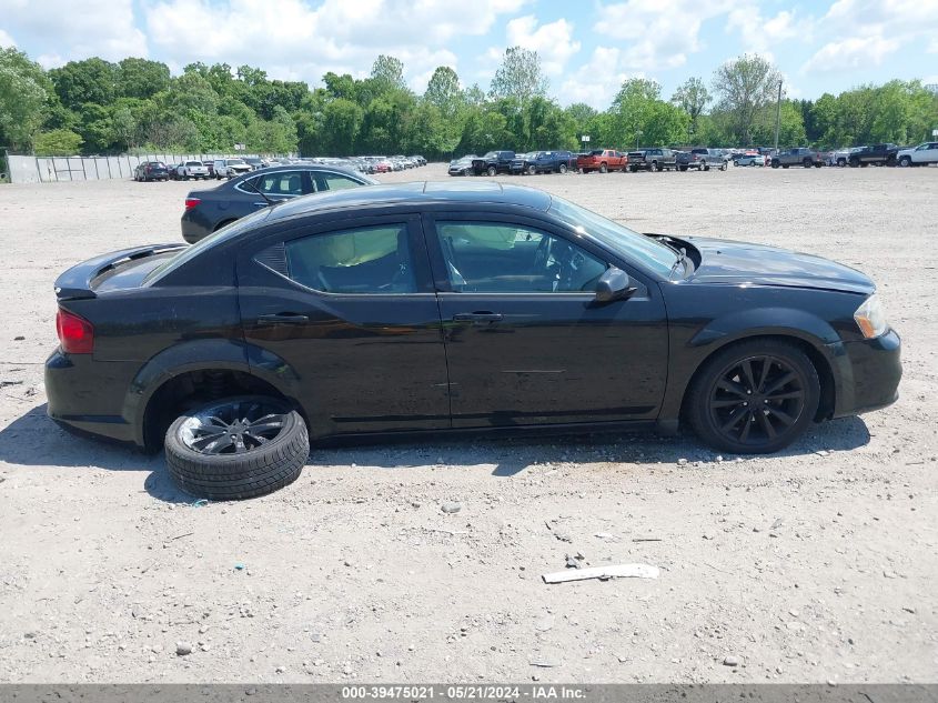 2014 Dodge Avenger Sxt VIN: 1C3CDZCB7EN227915 Lot: 39475021