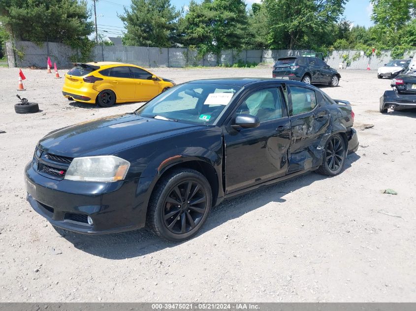 2014 Dodge Avenger Sxt VIN: 1C3CDZCB7EN227915 Lot: 39475021