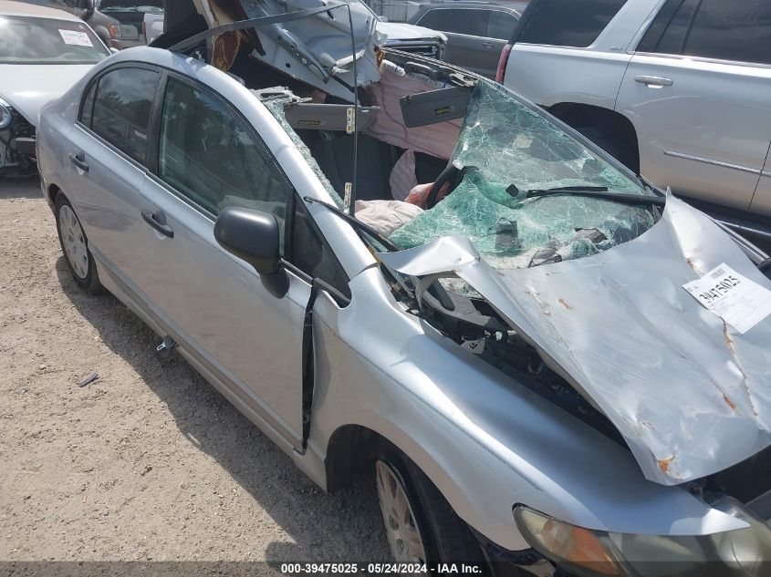 2009 Honda Civic Vp VIN: 2HGFA16369H351679 Lot: 39475025