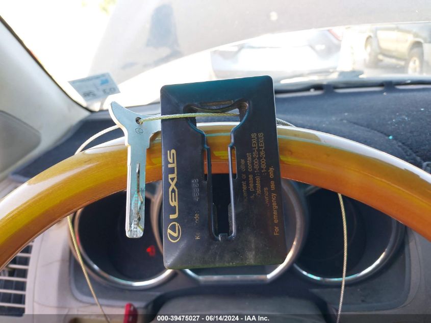 2008 Lexus Rx 350 VIN: 2T2GK31U88C036687 Lot: 39475027