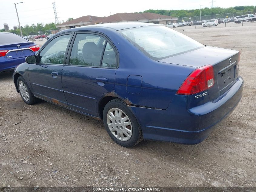 2004 Honda Civic Lx VIN: 1HGES16684L021170 Lot: 39475039