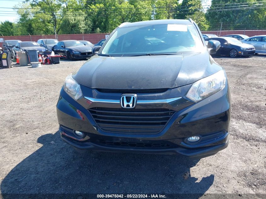 2016 Honda Hr-V Ex-L VIN: 3CZRU6H75GM725918 Lot: 39475042