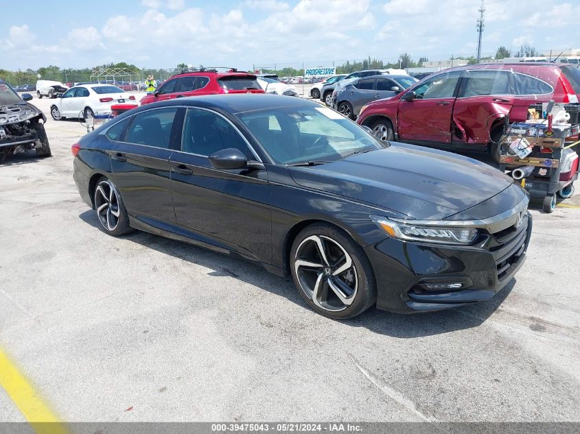 2019 Honda Accord Sport VIN: 1HGCV1F30KA138142 Lot: 39475043