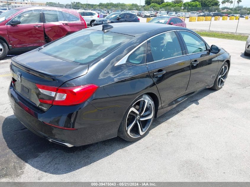 2019 Honda Accord Sport VIN: 1HGCV1F30KA138142 Lot: 39475043