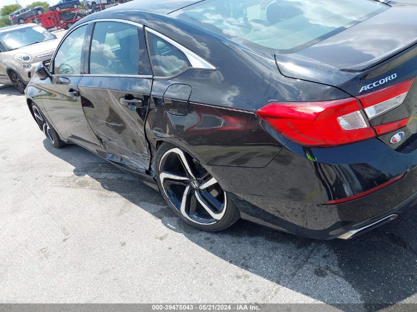 2019 Honda Accord Sport VIN: 1HGCV1F30KA138142 Lot: 39475043