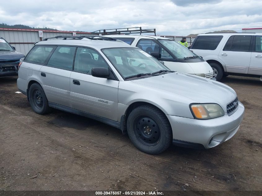 2004 Subaru Outback VIN: 4S3BH675747625899 Lot: 39475057