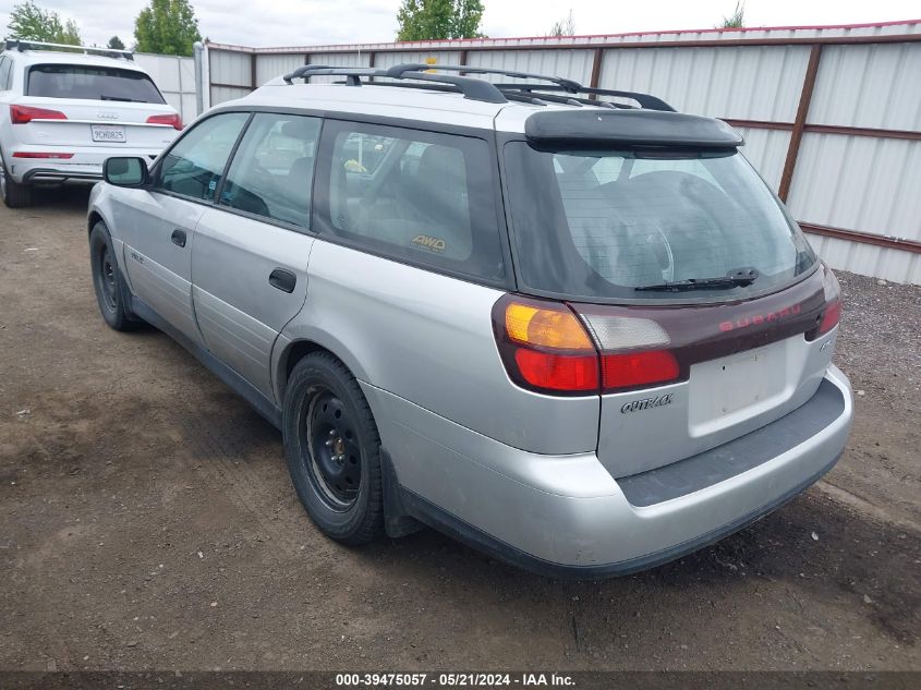 2004 Subaru Outback VIN: 4S3BH675747625899 Lot: 39475057