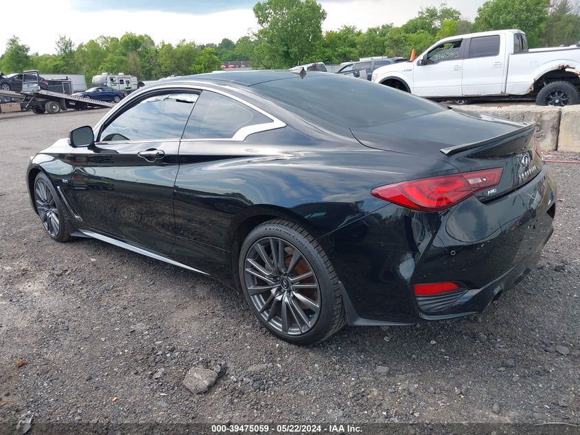 2017 Infiniti Q60 3.0T Sport VIN: JN1EV7EL1HM552911 Lot: 39475059