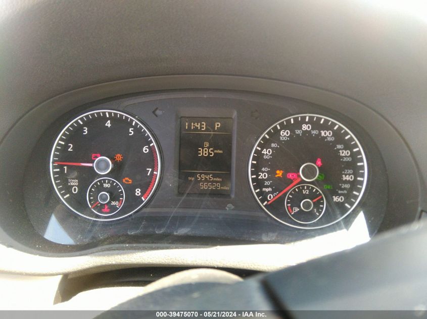 2015 Volkswagen Passat 1.8T Limited Edition VIN: 1VWAT7A30FC113500 Lot: 39475070