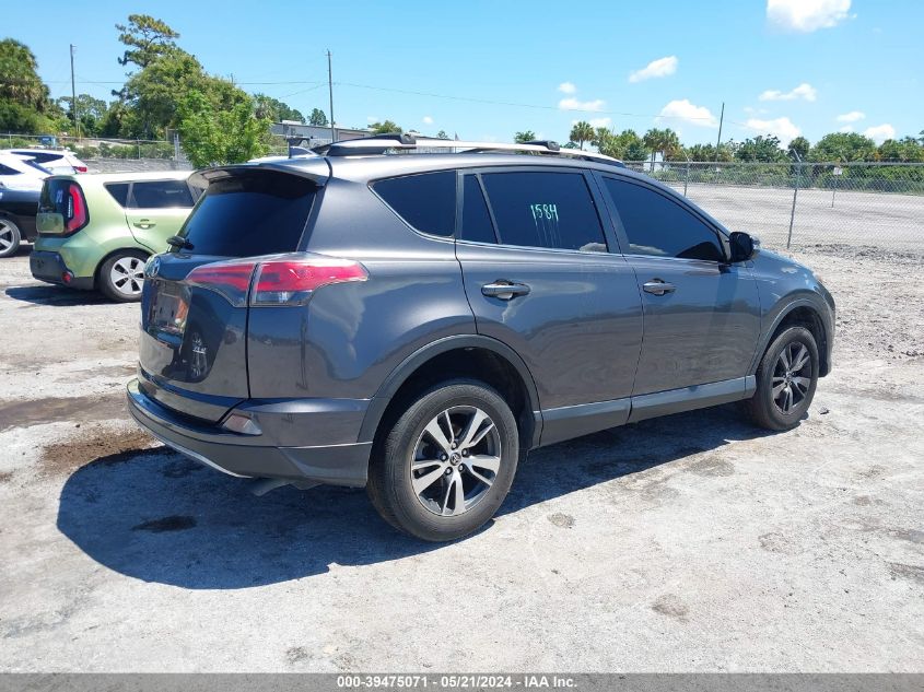 2018 TOYOTA RAV4 XLE - JTMWFREV7JJ743624