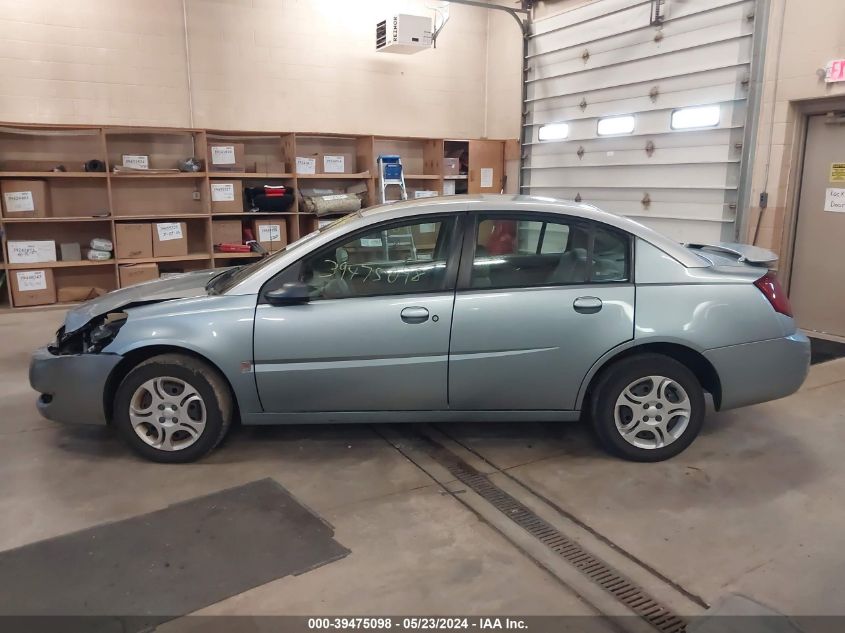 2003 Saturn Ion 2 VIN: 1G8AJ52F43Z177001 Lot: 40289538