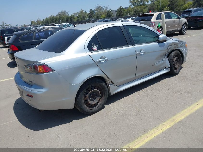 2013 Mitsubishi Lancer Es/Es Sport VIN: JA32U2FU6DU001962 Lot: 39475103