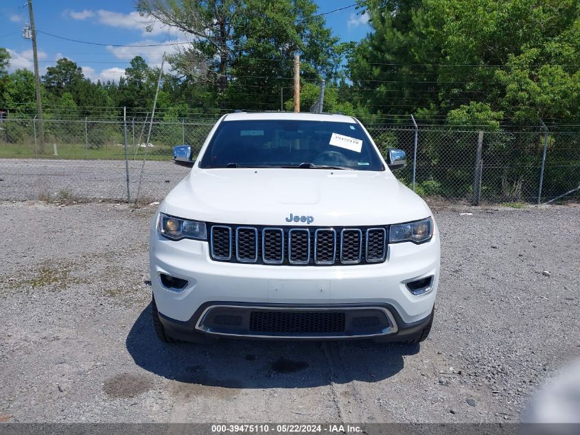 2017 Jeep Grand Cherokee Limited 4X4 VIN: 1C4RJFBG0HC734911 Lot: 39475110