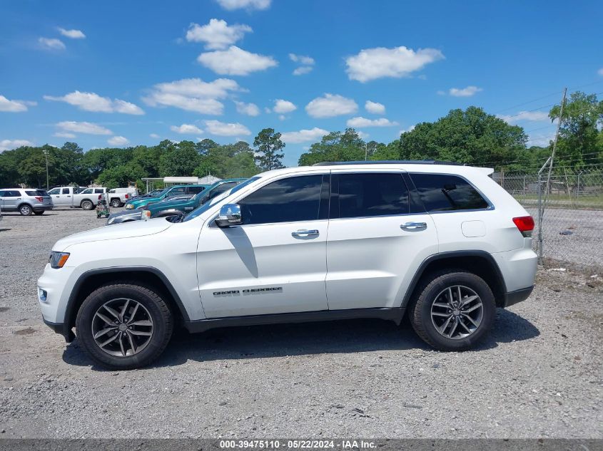 2017 Jeep Grand Cherokee Limited 4X4 VIN: 1C4RJFBG0HC734911 Lot: 39475110