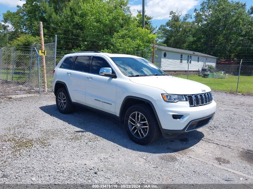 2017 Jeep Grand Cherokee Limited 4X4 VIN: 1C4RJFBG0HC734911 Lot: 39475110