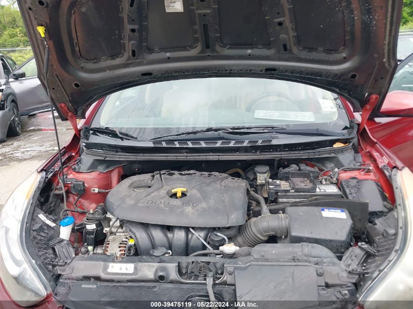 2013 Hyundai Elantra Gls VIN: KMHDH4AE5DU493048 Lot: 39475119